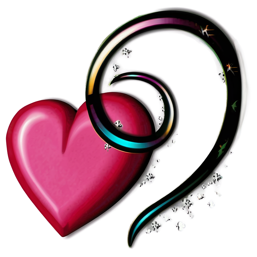 Valentine Heart Tattoo Png Dnu PNG Image