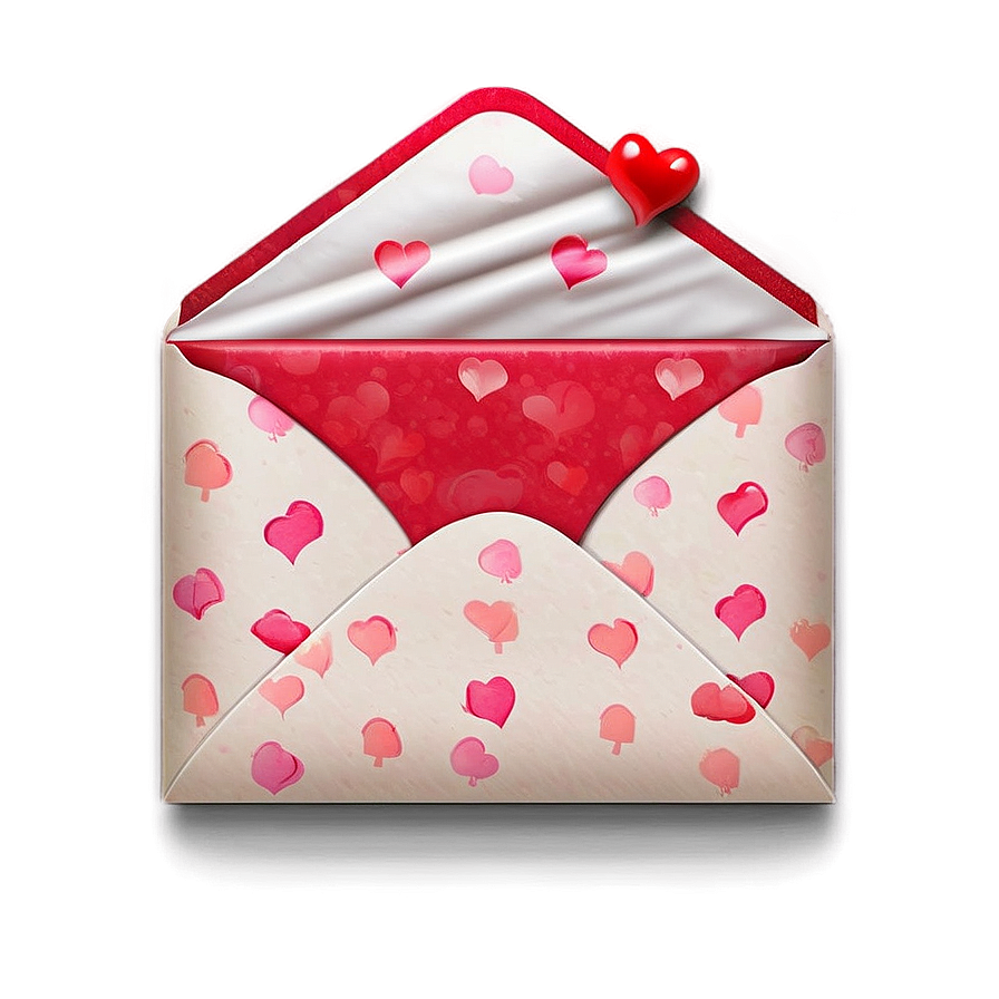 Valentine Love Letter Png 05242024 PNG Image