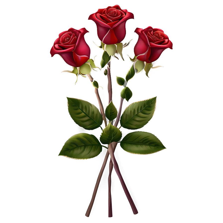 Valentine Roses Png 77 PNG Image