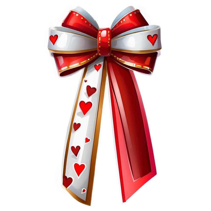 Valentine's Day Bow Png Sye17 PNG Image