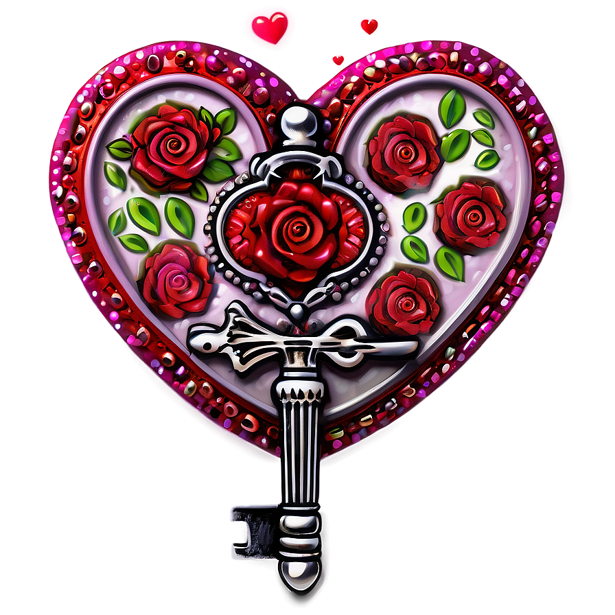 Valentine's Day Love Key Png 56 PNG Image