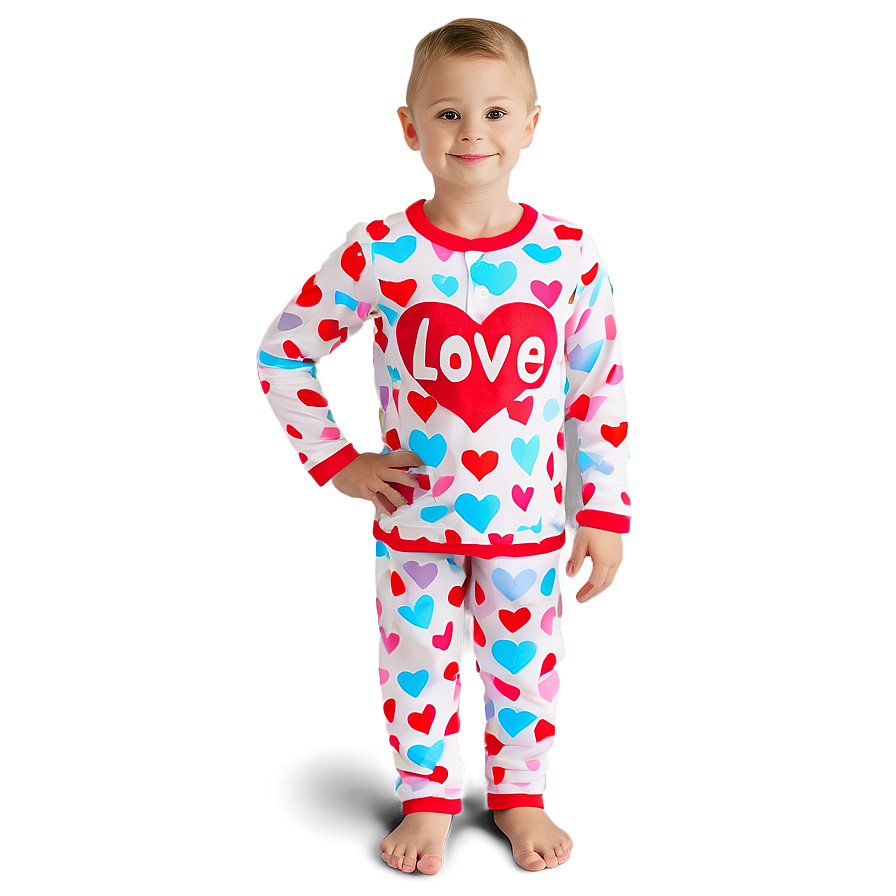 Valentine's Day Pajamas Png 06132024 PNG Image