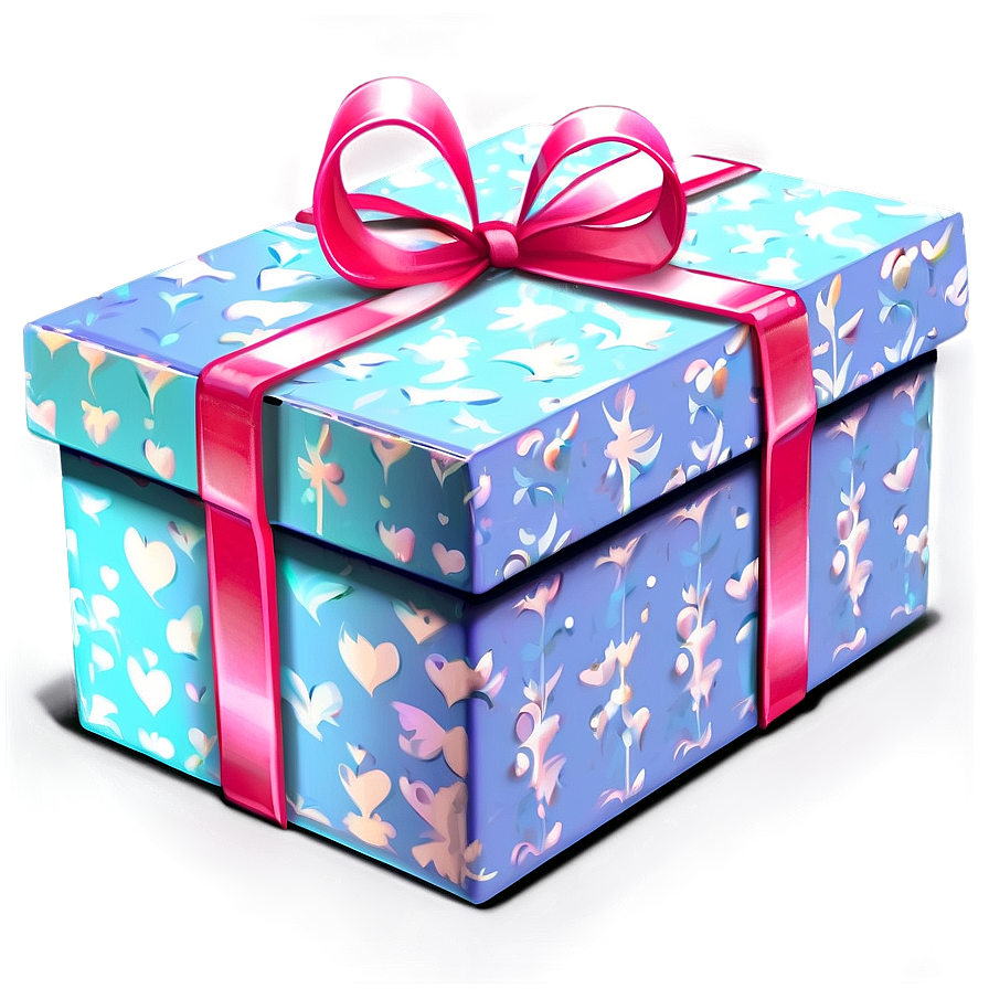 Valentine's Gift Box Png Jxt PNG Image