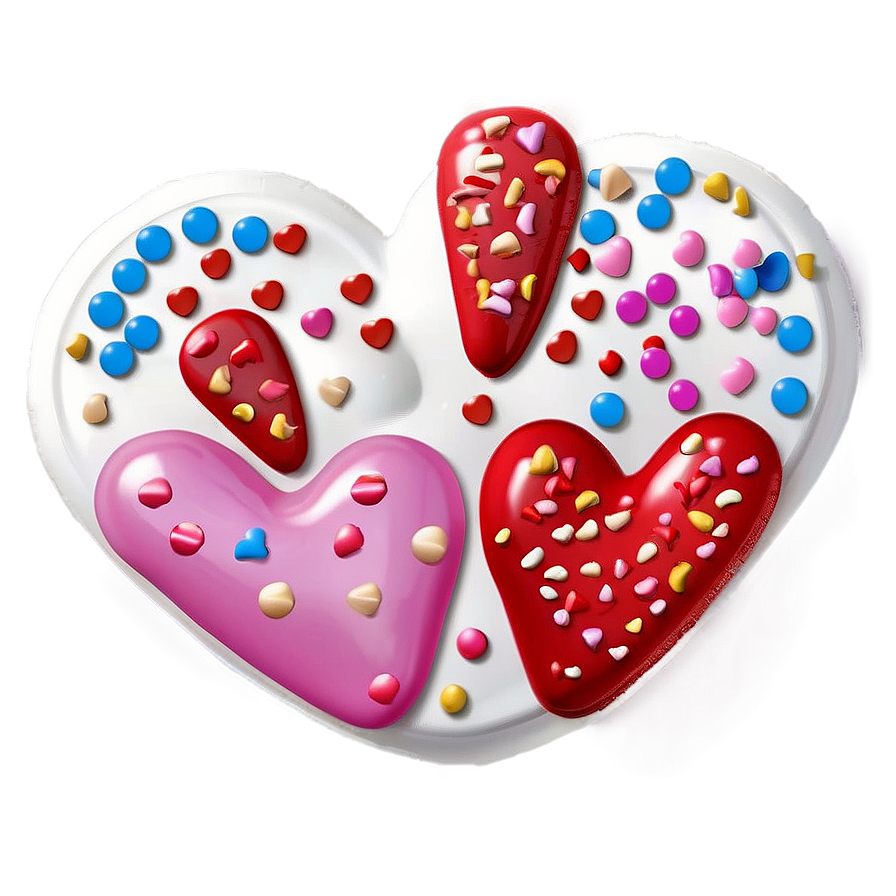 Valentine's Sprinkles Png Fmm PNG Image