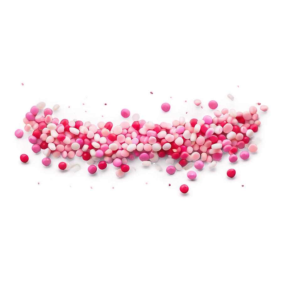 Valentine's Sprinkles Png Wba PNG Image