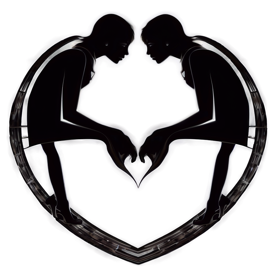 Valentines Day Couple Silhouette Png Bqj PNG Image