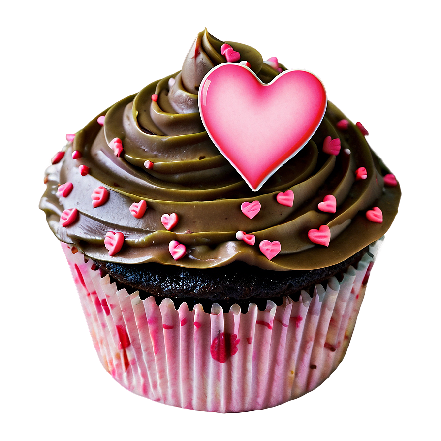 Valentines Day Cupcake Png 05212024 PNG Image