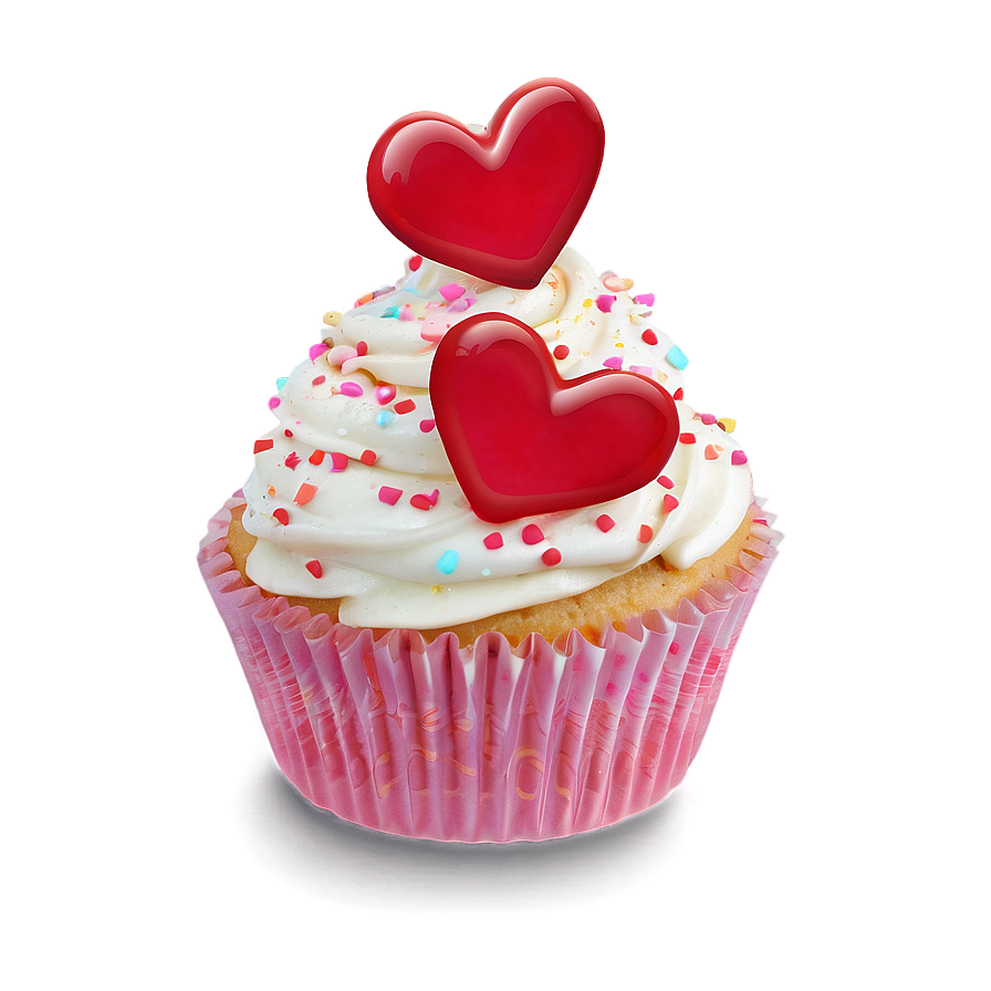 Valentines Day Cupcake Png Voq25 PNG Image