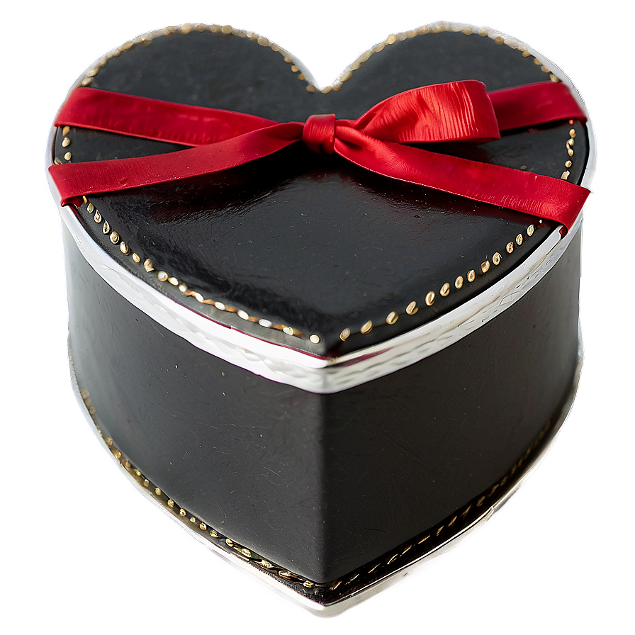 Valentines Day Heart Shaped Box Png 05212024 PNG Image