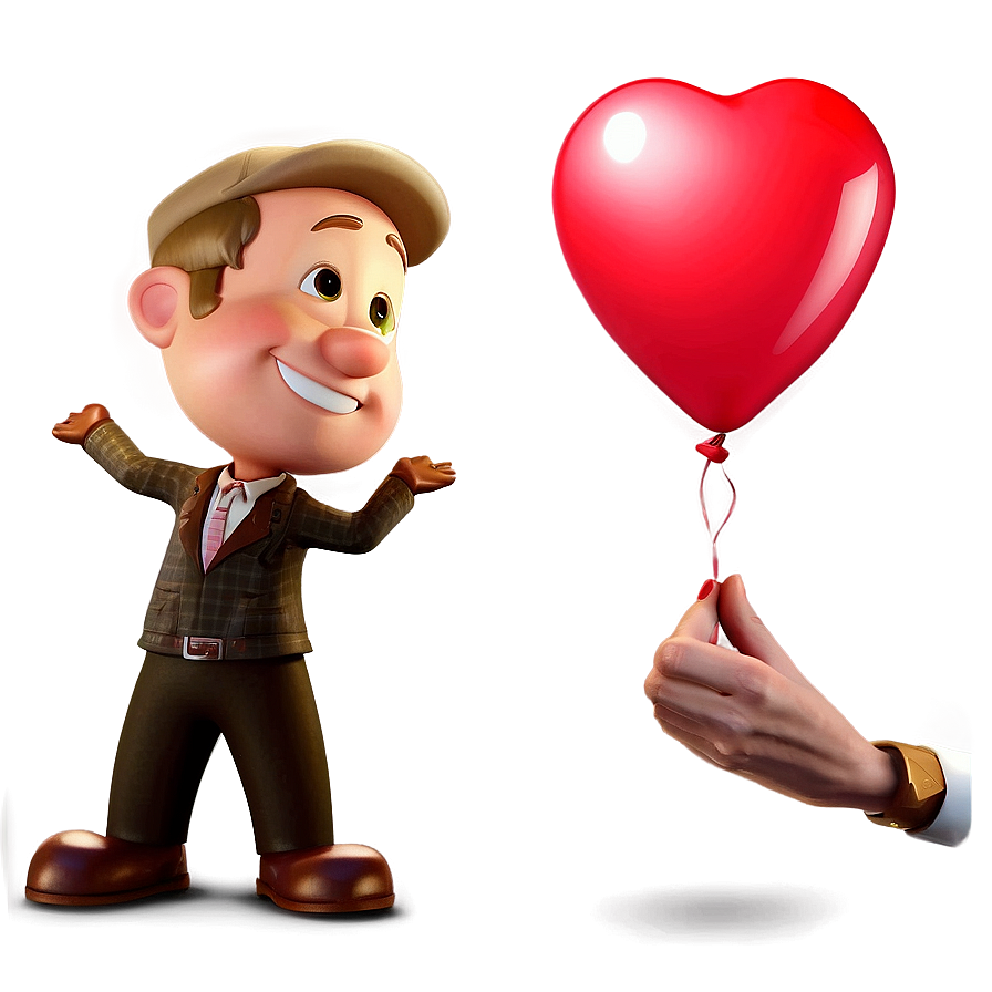 Valentines Day Love Balloon Png Mod PNG Image