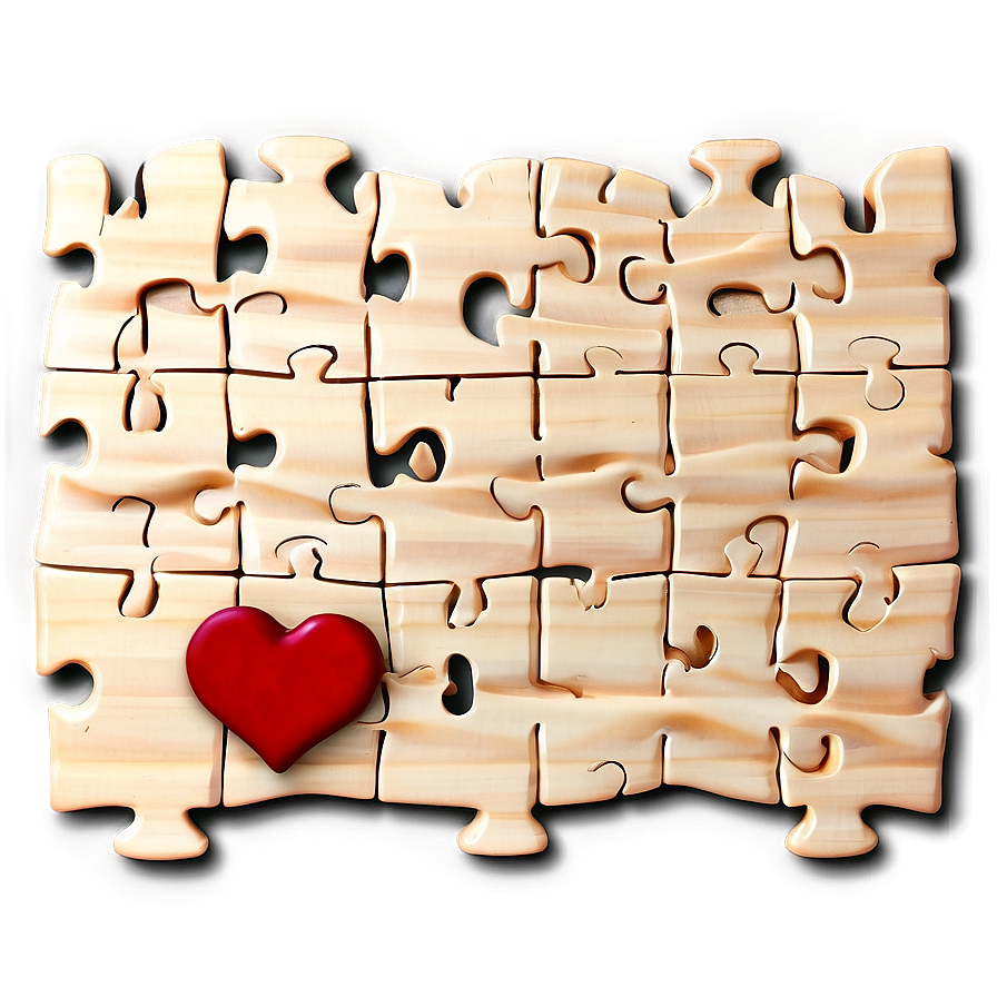 Valentines Day Love Puzzle Png Hlj PNG Image