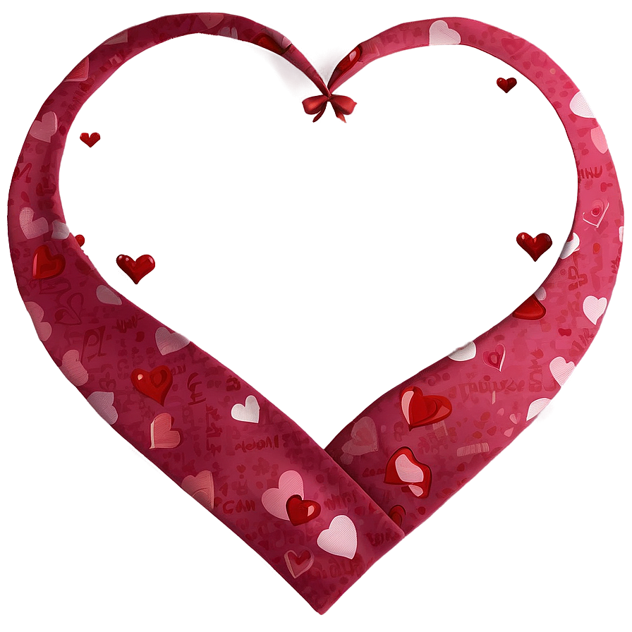 Valentines Day Ribbon Png Wfo PNG Image