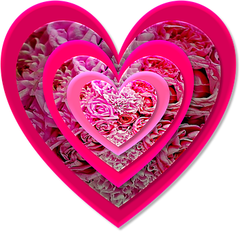 Valentines Heart Nesting Roses.jpg PNG Image