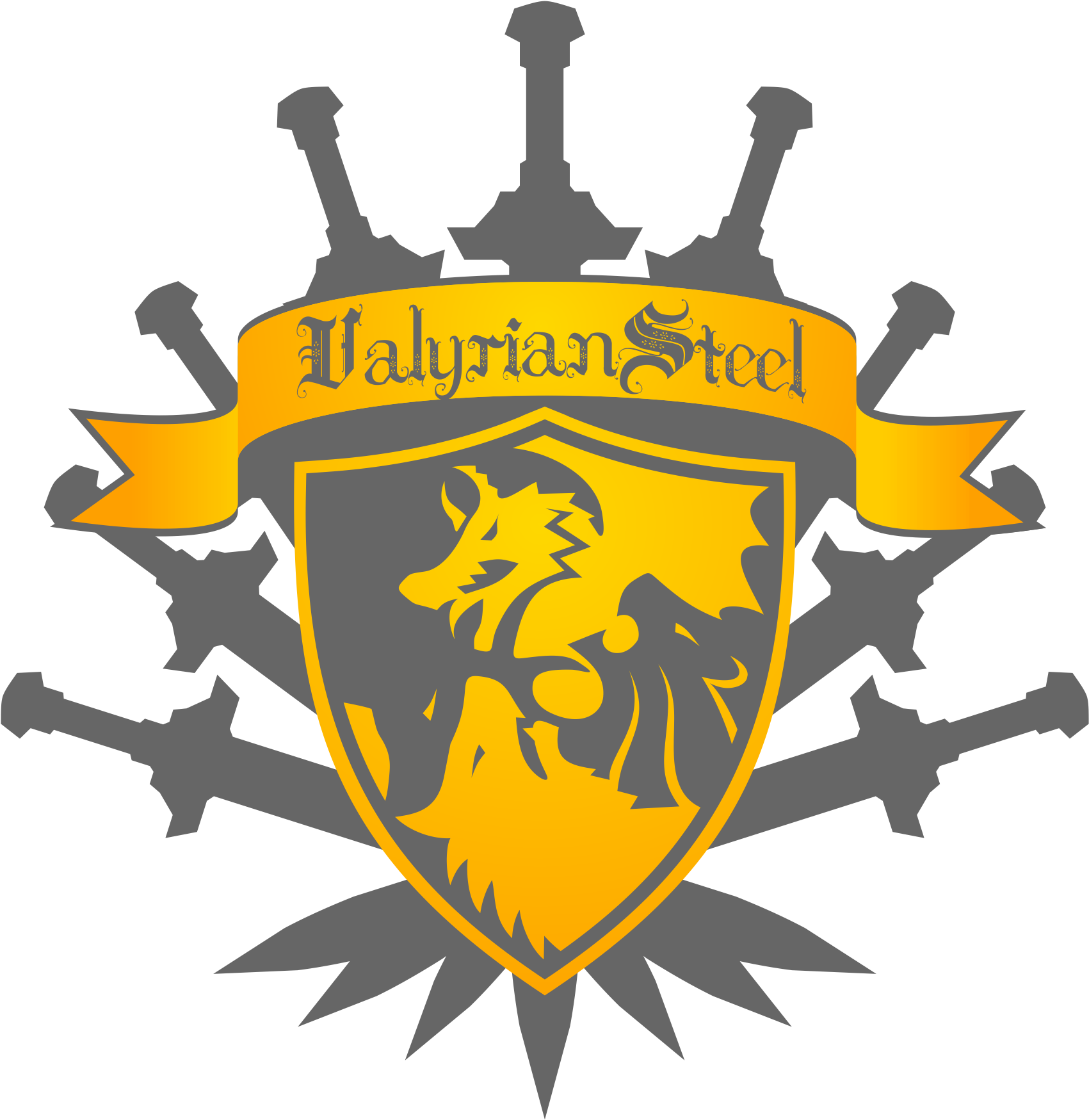 Valyrian Steel_ Game Of Thrones_ Crest PNG Image