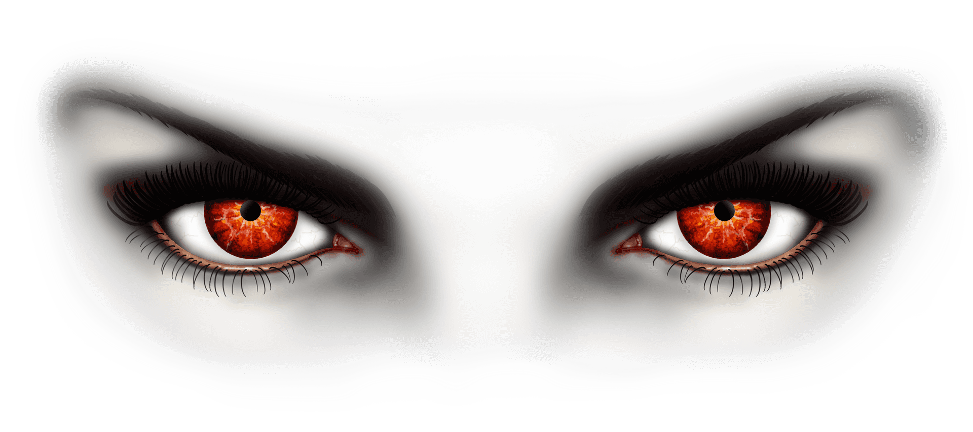 Vampire Gaze Eyes PNG Image