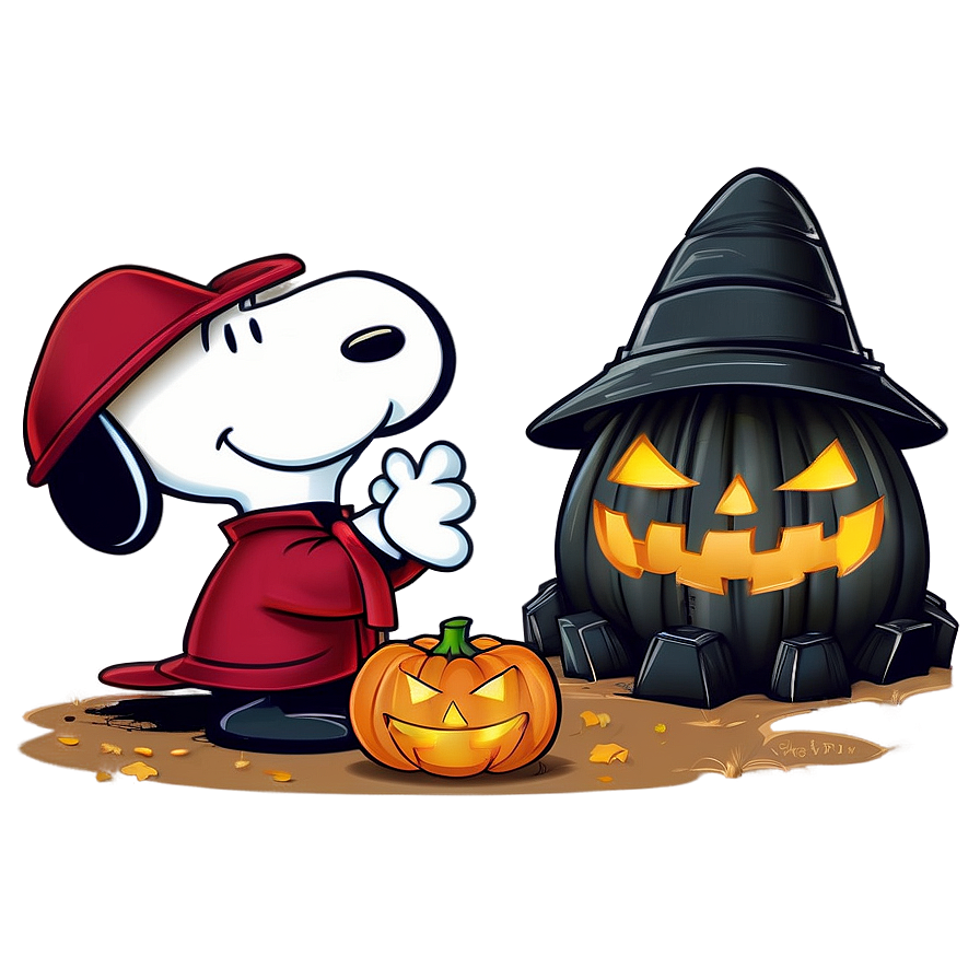 Vampire Snoopy Halloween Png 06122024 PNG Image