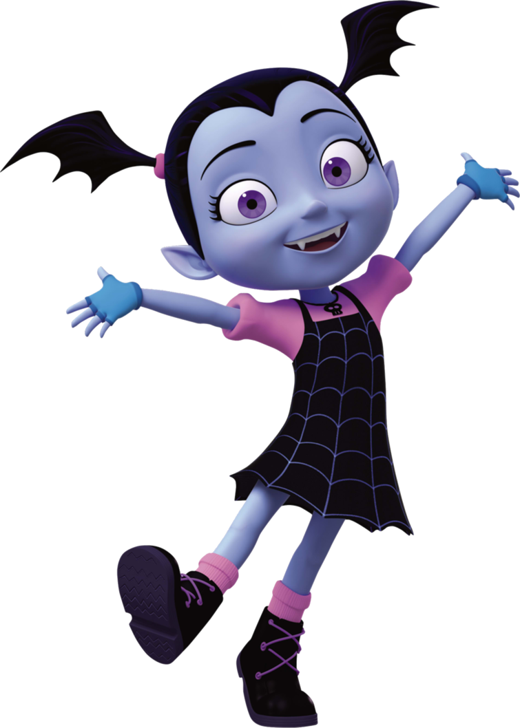 Vampirina Cheerful Pose PNG Image