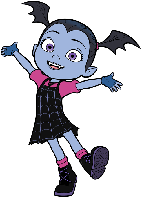 Vampirina Cheerful Pose PNG Image