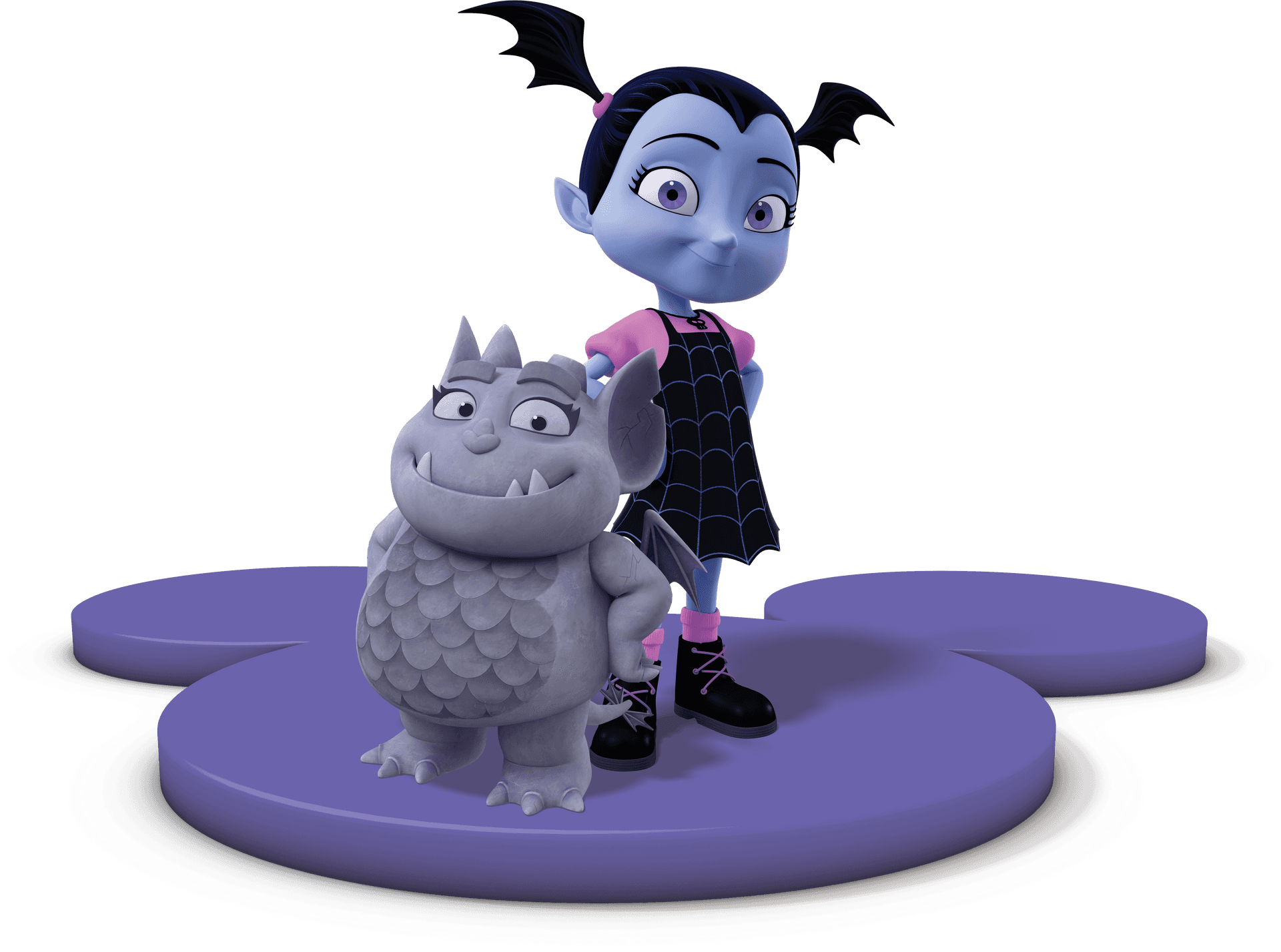 Vampirinaand Gregoria3 D Characters PNG Image