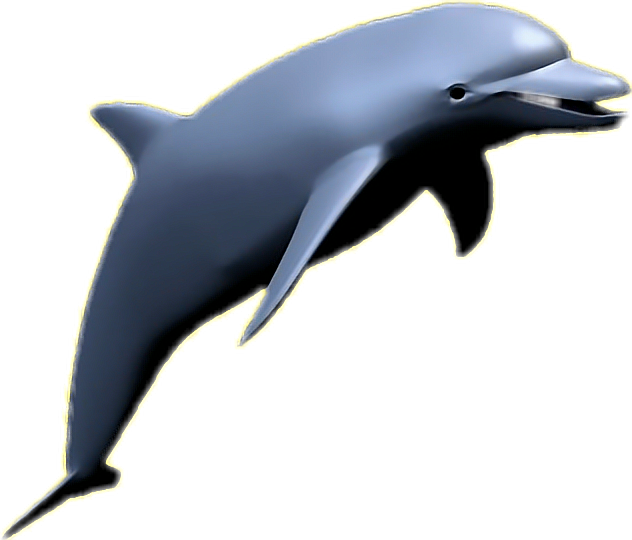 Vaporwave_ Aesthetic_ Dolphin.png PNG Image