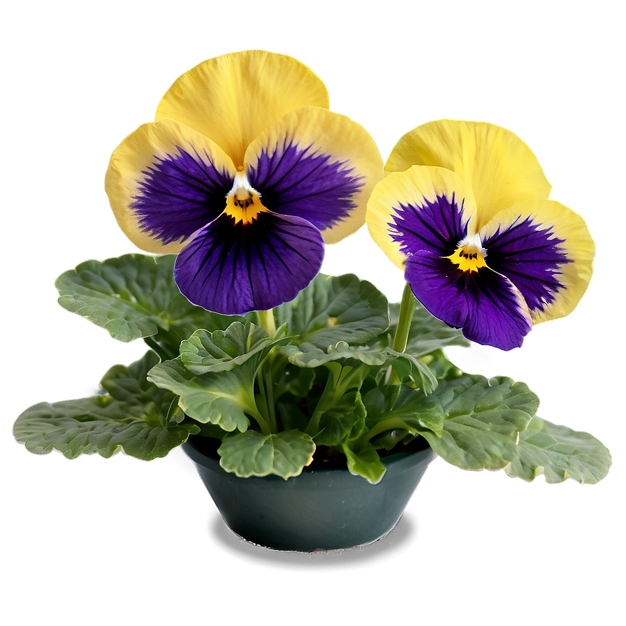 Variegated Pansy Png Djk PNG Image