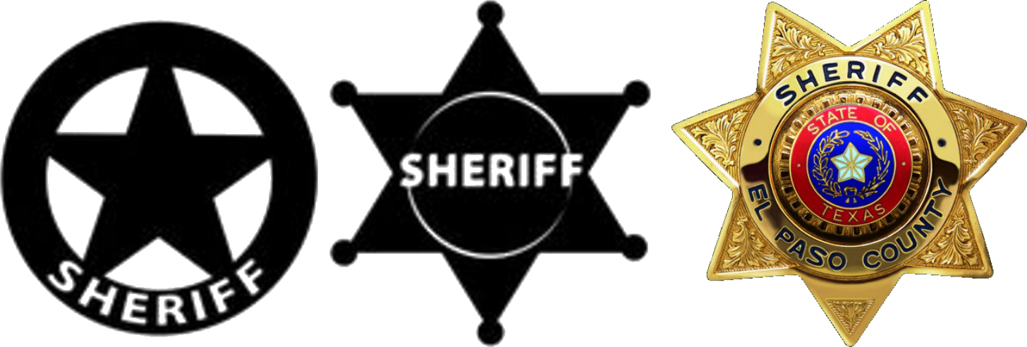 Variety_of_ Sheriff_ Badges PNG Image