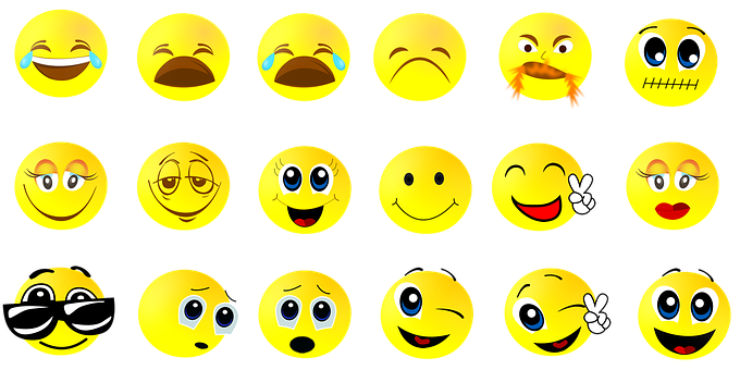 Variety_of_ Smiley_ Faces PNG Image