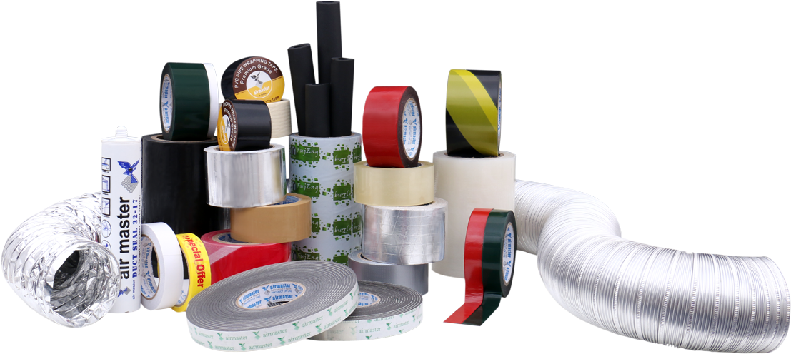 Varietyof Adhesive Tapes PNG Image