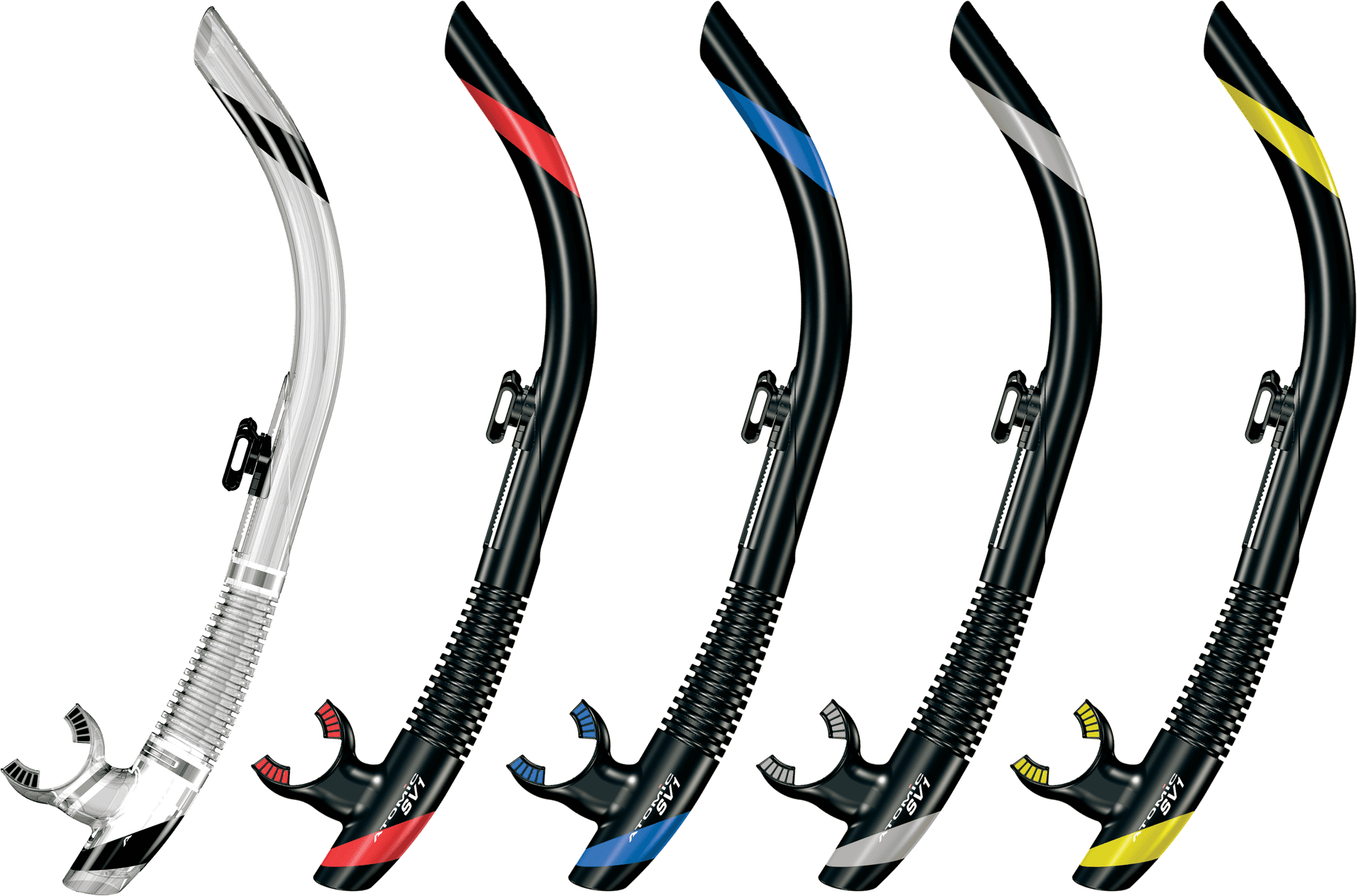 Varietyof Snorkels Collection PNG Image