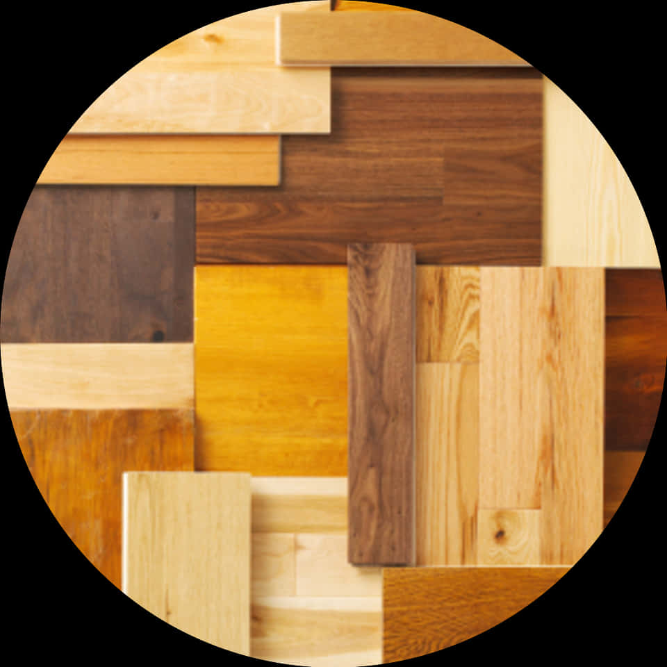 Varietyof Wood Floor Samples PNG Image