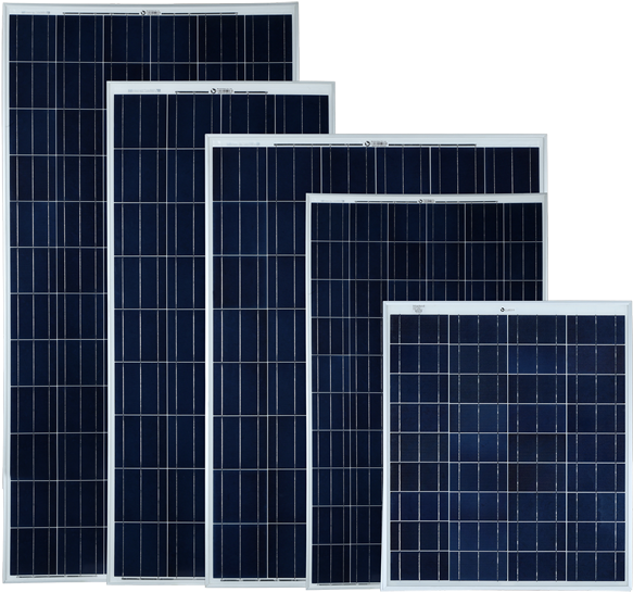 Various Sized Solar Panels Arrangement PNG Image