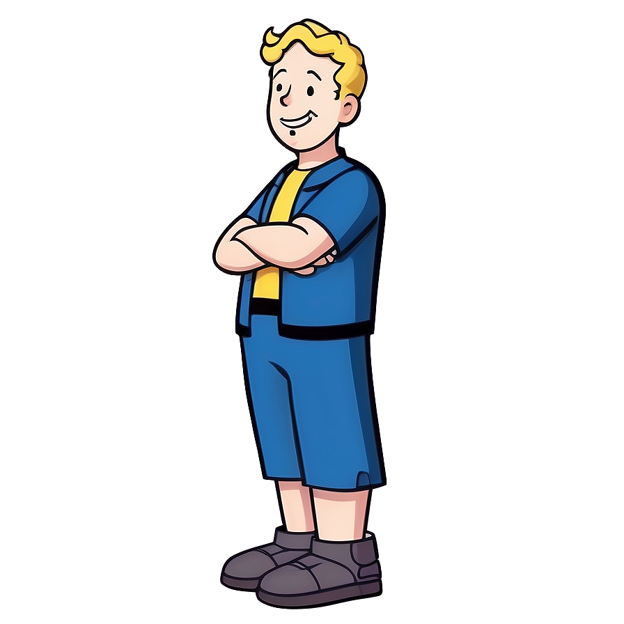 Vault Boy Animated Gif To Png 06202024 PNG Image