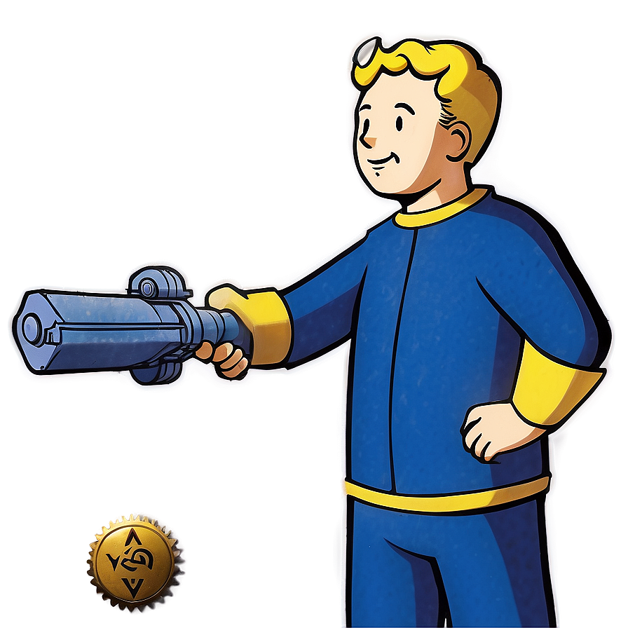 Vault Boy Fallout Universe Png 55 PNG Image