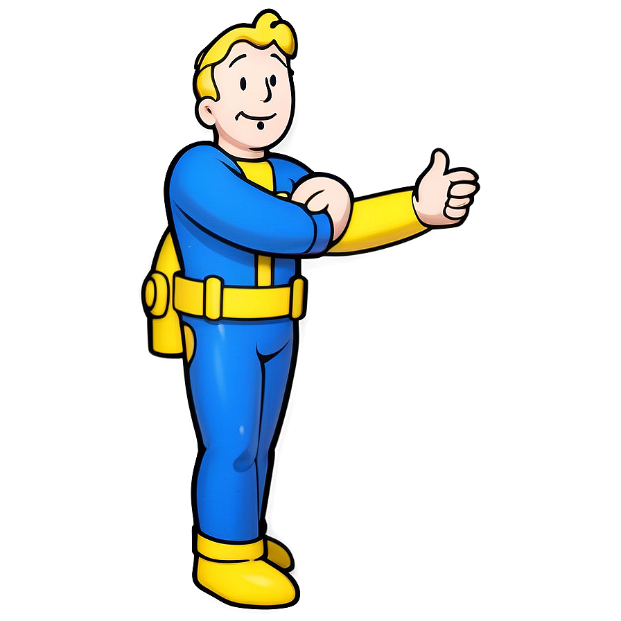 Vault Boy Hd Wallpaper Png Fti51 PNG Image