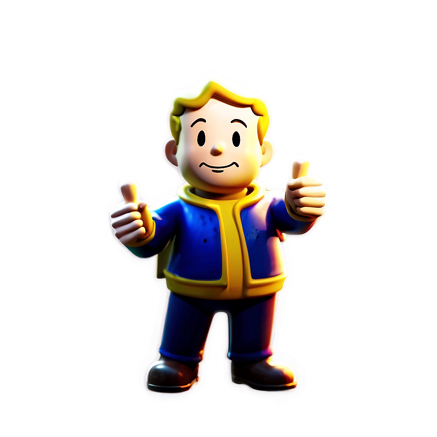 Vault Boy Headshot Png Spn96 PNG Image