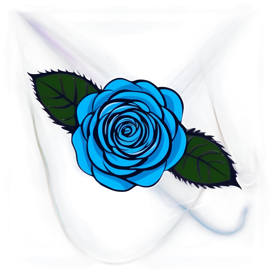 Vector Blue Rose Png 06202024 PNG Image