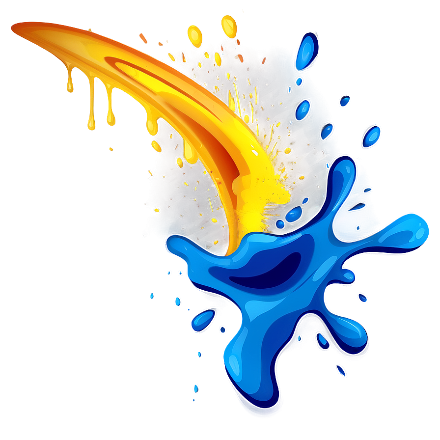 Vector Paint Splash Png 17 PNG Image