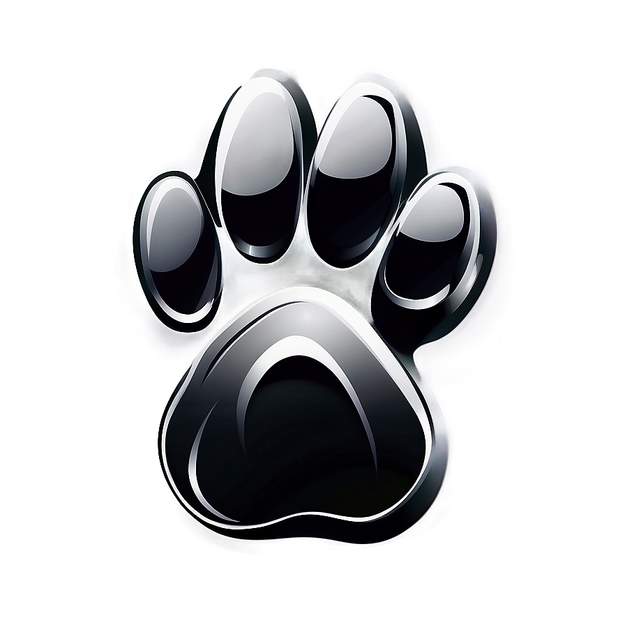 Vector Paw Print Logo Png Cst4 PNG Image