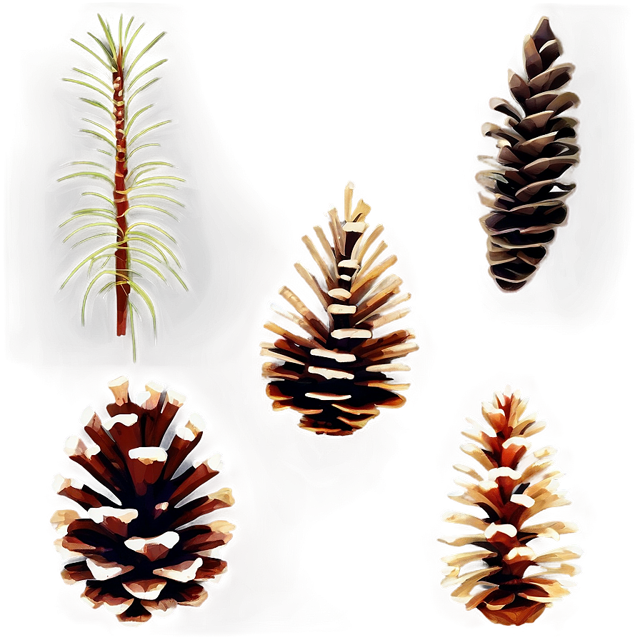 Vector Pine Cone Png Hma PNG Image