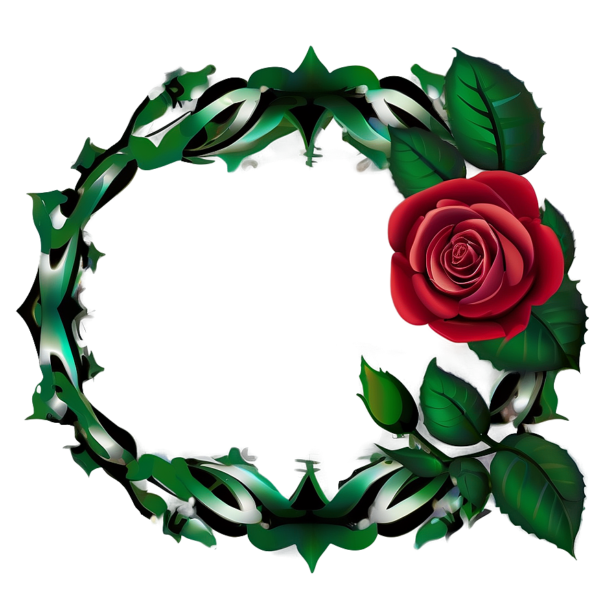 Vector Rose Frame Png Lnu PNG Image