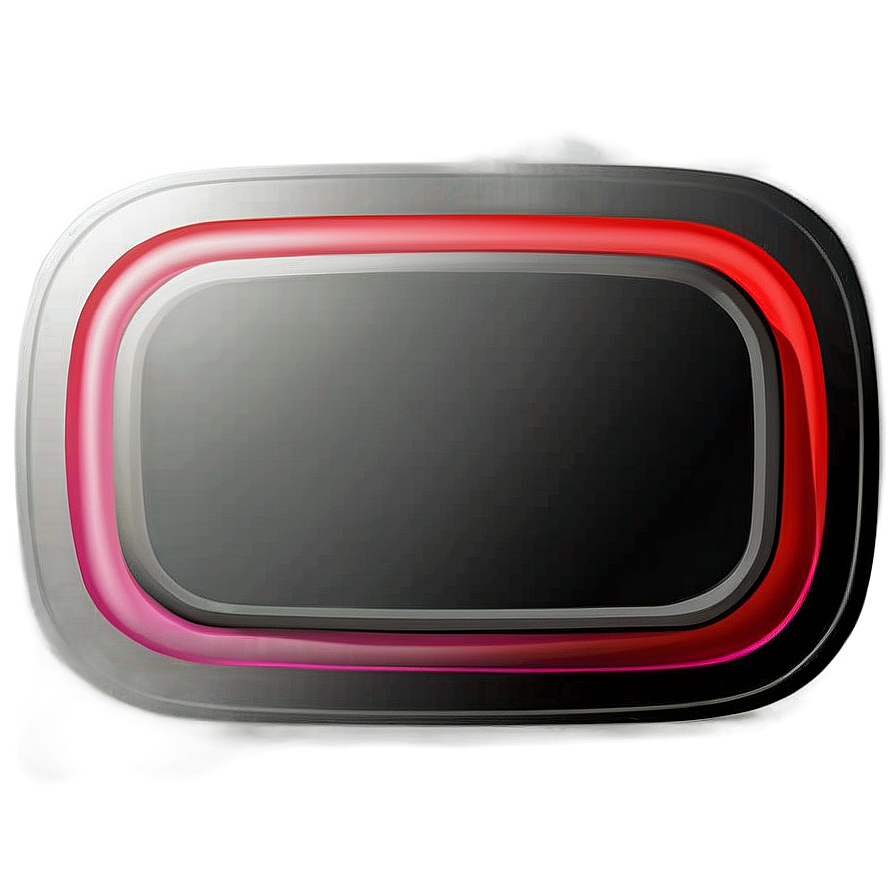 Vector Rounded Rectangle Button Png 06292024 PNG Image