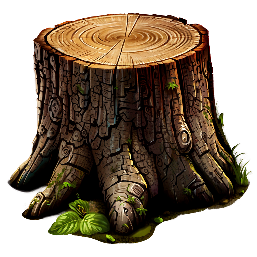 Vector Tree Stump Png Jlu27 PNG Image