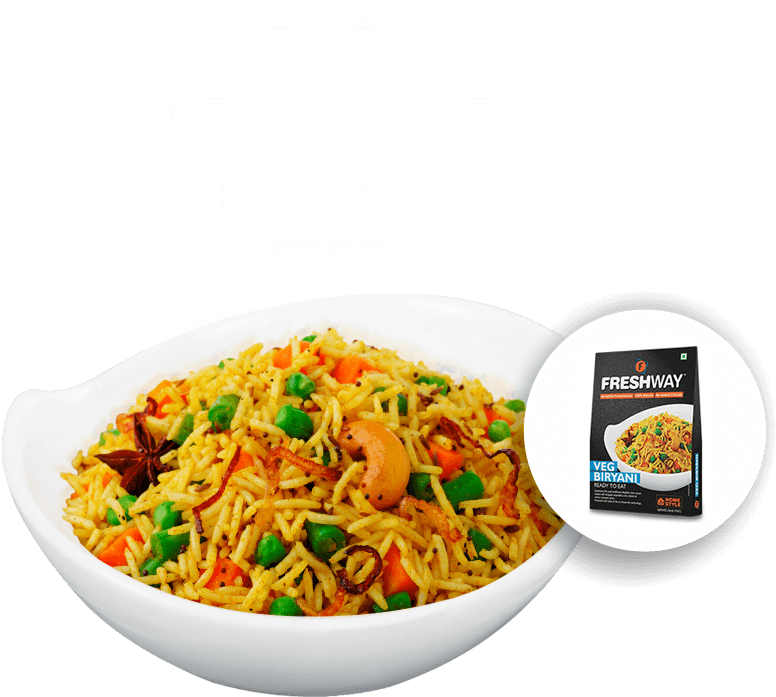 Veg Biryani Online Order Advertisement PNG Image