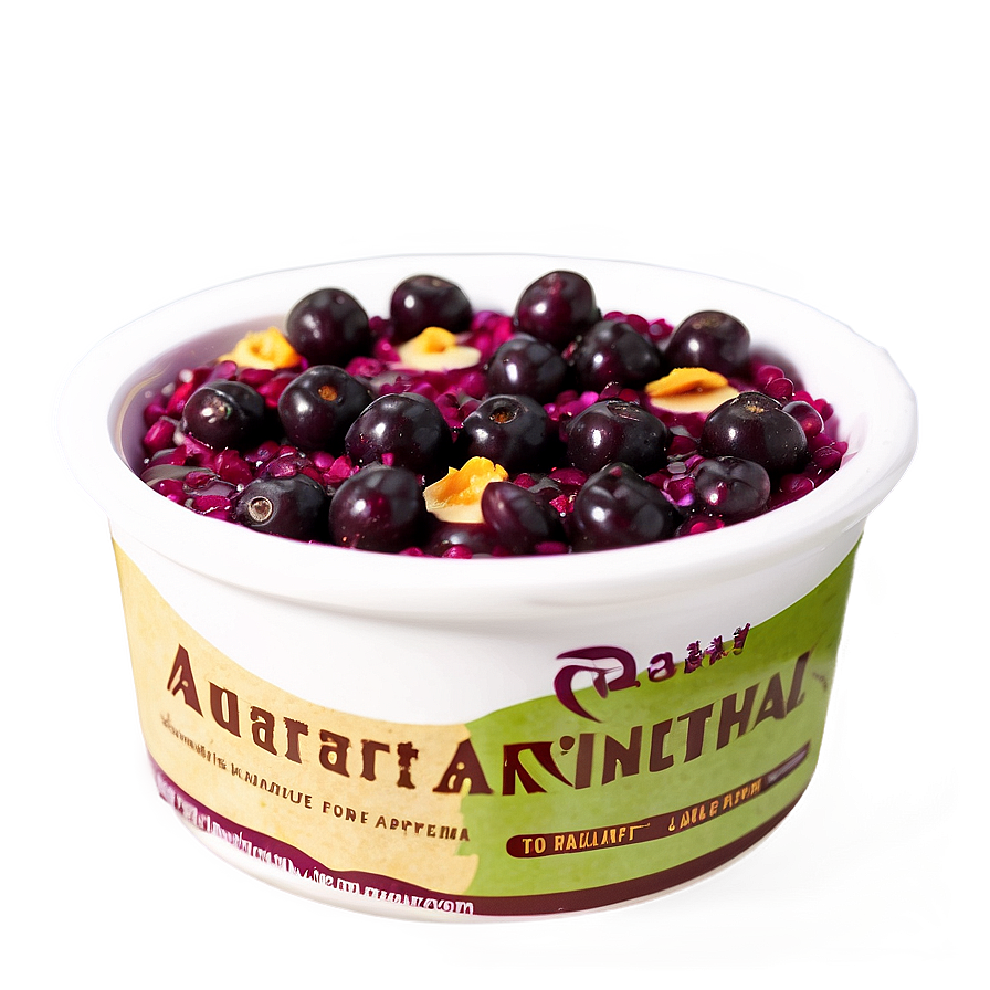 Vegan Acai Breakfast Png Mbc PNG Image