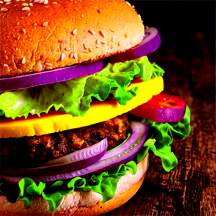 Vegan Cheeseburger Option Png Cye19 PNG Image