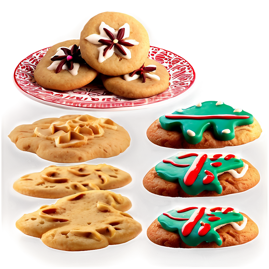 Vegan Christmas Cookie Options Png Rvn35 PNG Image