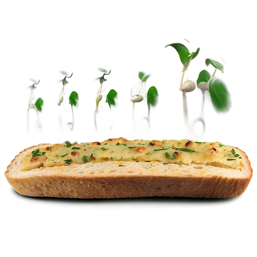 Vegan Garlic Bread Png Rkl PNG Image