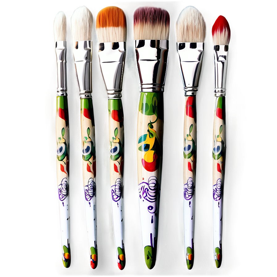 Vegan Paint Brushes Png Hkl PNG Image