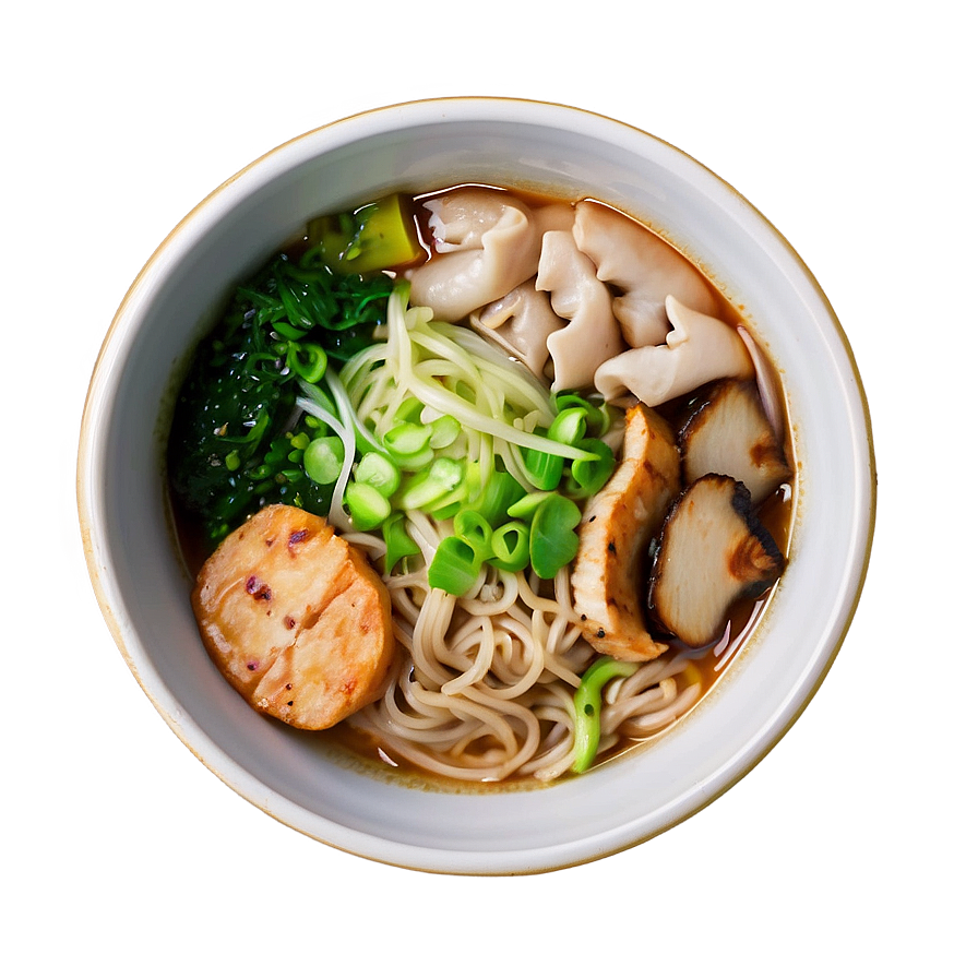 Vegan Ramen Bowl Png 06212024 PNG Image