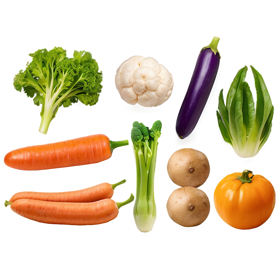 Vegan Vegetable Selection Png 92 PNG Image